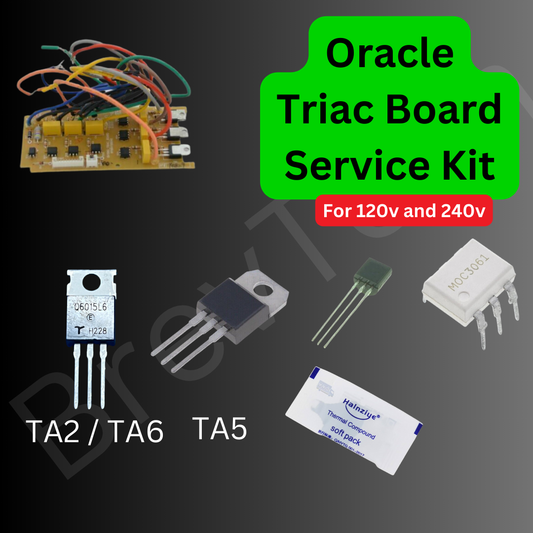 BREVILLE ORACLE / TOUCH COFFEE MACHINE BES980/990 TRIAC BOARD SERVICE KIT 240v / 120v